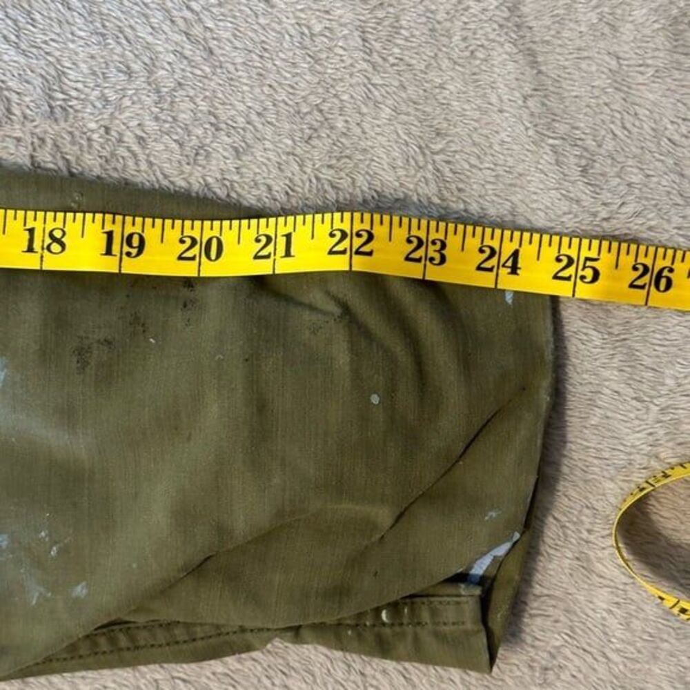 Authentic Vintage Military USS Omaha Coat Men’s Medium Rustic Vibe - Picture 9 of 10